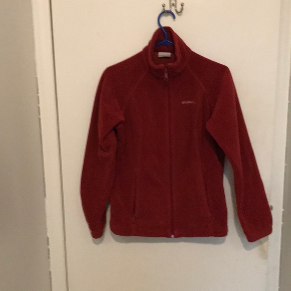 Columbia Jackets & Blazers - ⚡️HOST PICK ⚡️Columbia  Red Fleece Jacket